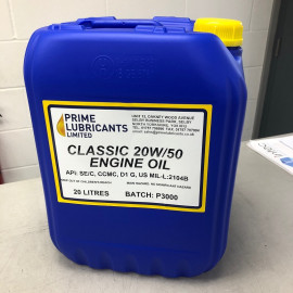 Prime Classic 20w/50 Engine Oil (20LITRE) Prime Classic 20w/50 Engine Oil (20LITRE)